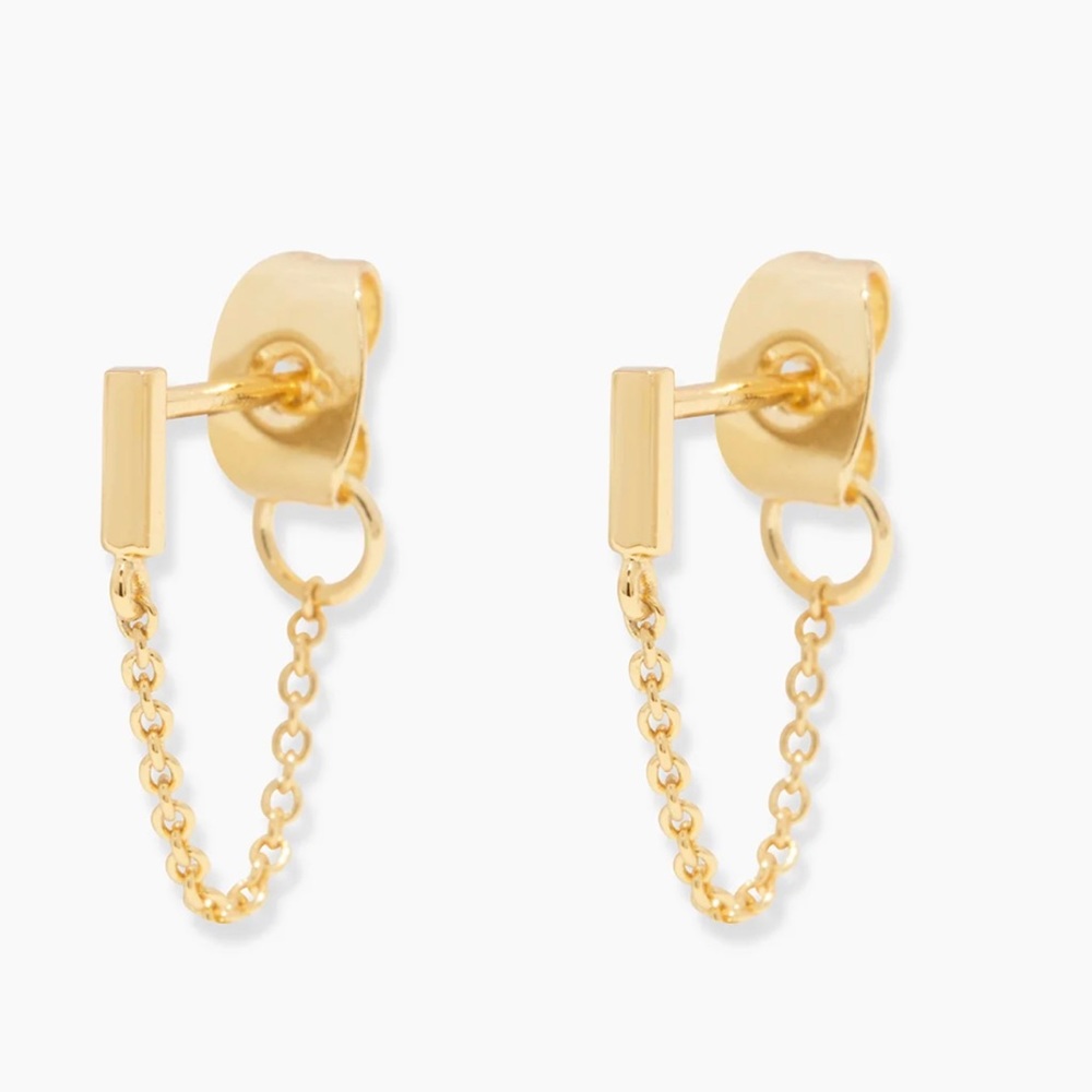 Gorjana Chain Tatum Huggies